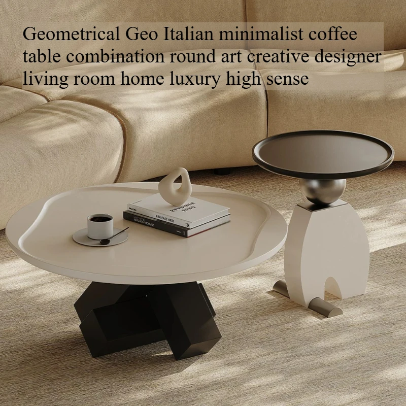 Dining Sofas Coffee Table Living Room Hotel Round Mesa Lateral Coffee Table Side Mid Century Salontafel Wabi Sabi Furniture