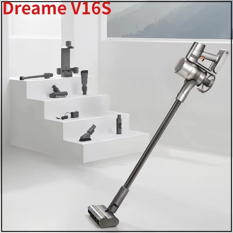 Dreame-コードレスハンドヘルド掃除機v16s,カーペットクリーニングツール,高速モーター,210aw大吸引,2700mah,6.0スペース,新品,2024new