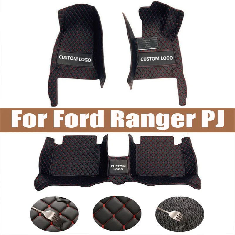 

Car Rear Trunk Floor Mat For Ford Ranger PJ International 2006~2008 Double Cabin Truck Accessorie Interior ECO Car Accessories