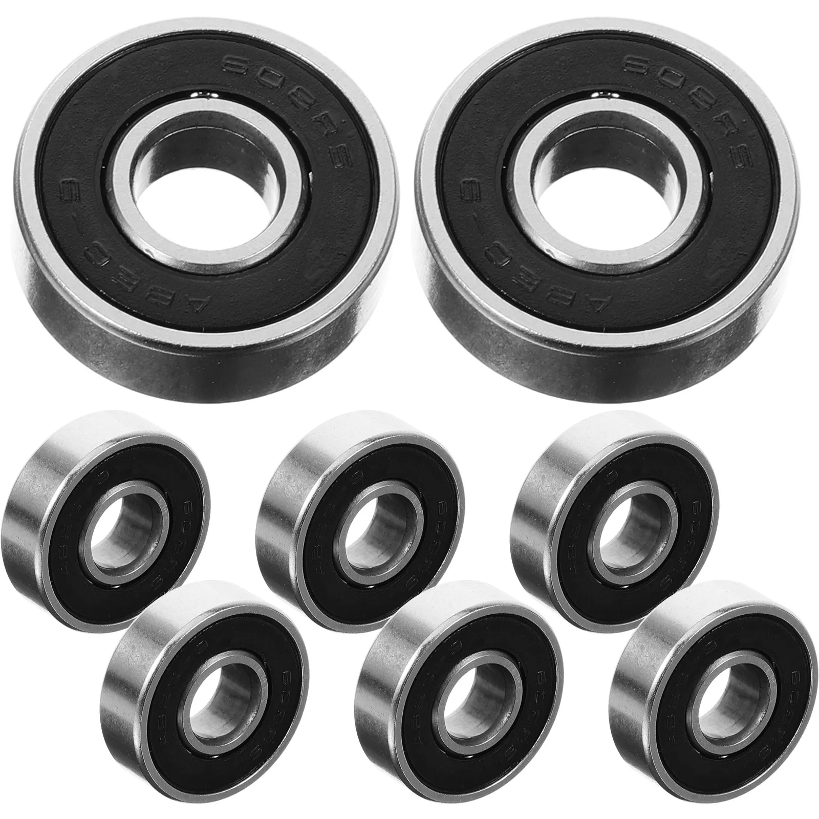 

8Pcs Skateboard Bearings Metal Carbon Steel Sturdy Sliding Bearings for Skateboards Longboard Wheels Scooters Skateboard Bearing