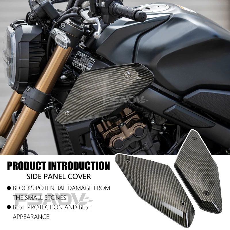 Motorcycle Frame Side Panel Cover Protective Intake Pipe Protector Shell For Honda CB650R CBR650R CB 650R 2018-2023 2021 2022