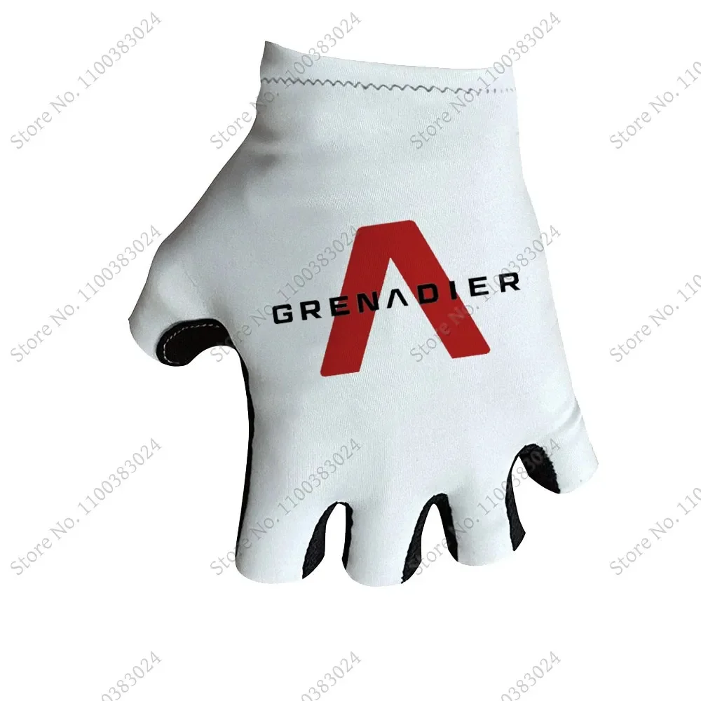 Ineos Grenadier Team 2024 Cycling Gloves Men Gel Half Finger Bike Red Glove Road Bicycle Jerseys MTB Guante Ciclismo Maillot