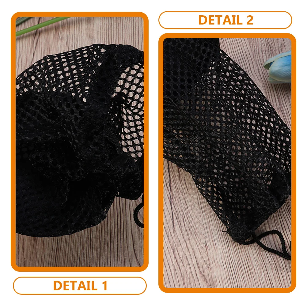 5Pcs Golf Ball Mesh Bag Compact Foldable Design Easy Carry Pouch for Golf Practice Tennis Training Ball Organization Sports Gear