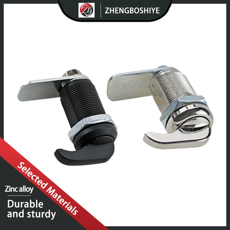 

Switch Cabinet Door Electric Control Cabinet Box Handle Tongue Lock Zinc Alloy Distribution Box Rotating Cylinder Lock