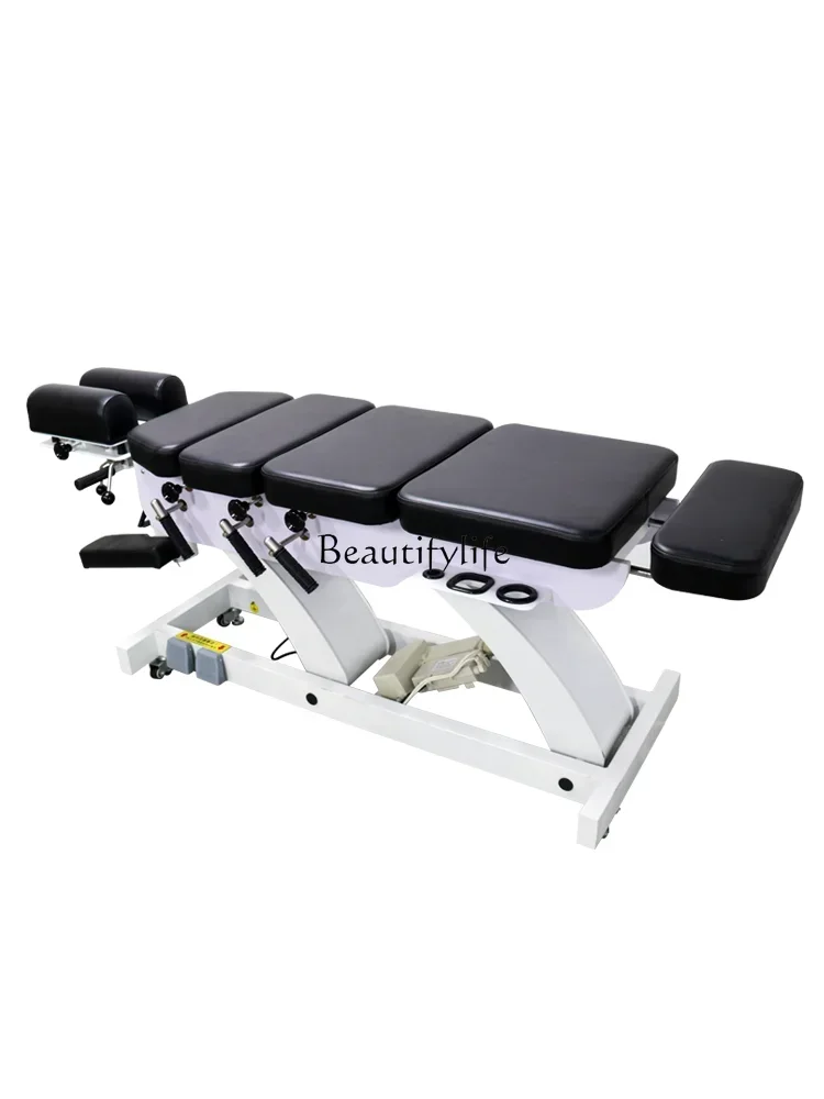 

L*Multifunctional Physiotherapy Bed Rehabilitation Training Massage Bone Setting Bed Manipulation Bed