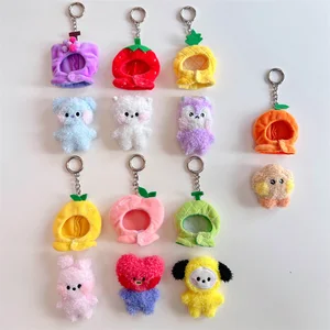 Kawaii BT21 Meyve golf sopası kılıfı Serisi, Kolye Oyuncak, çizimli çanta Aksesuarları, anahtarlık, teşvik etmek ve Doğum Günü Hediyesi 6 Büyük satış, bt21 anahtarlık-no. 5