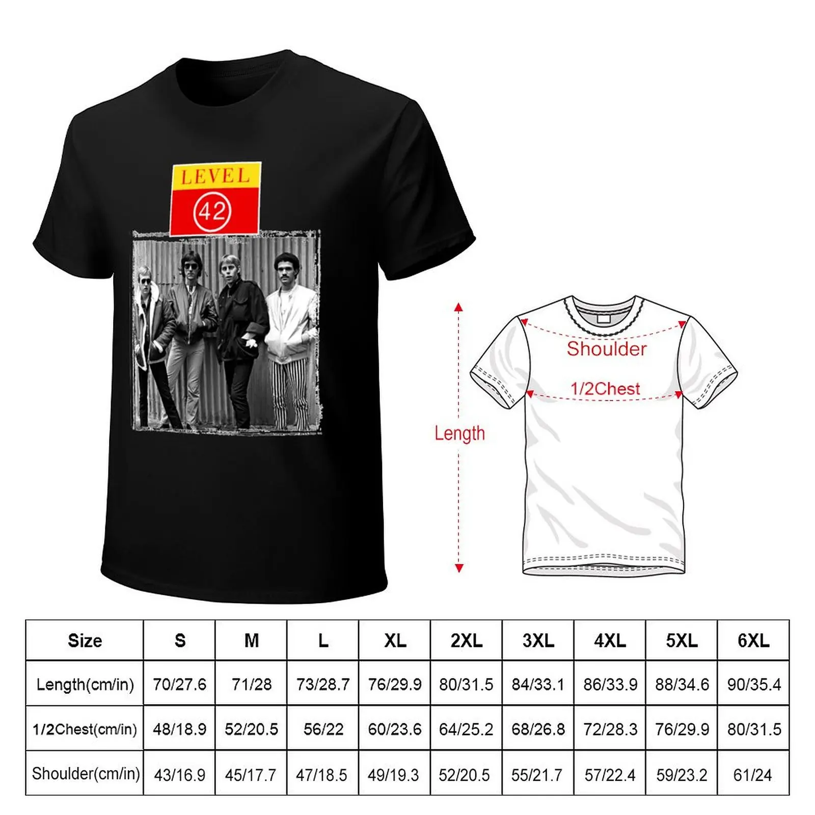 Level 42 T-Shirt Breathable Sportswear T-Shirt for Men