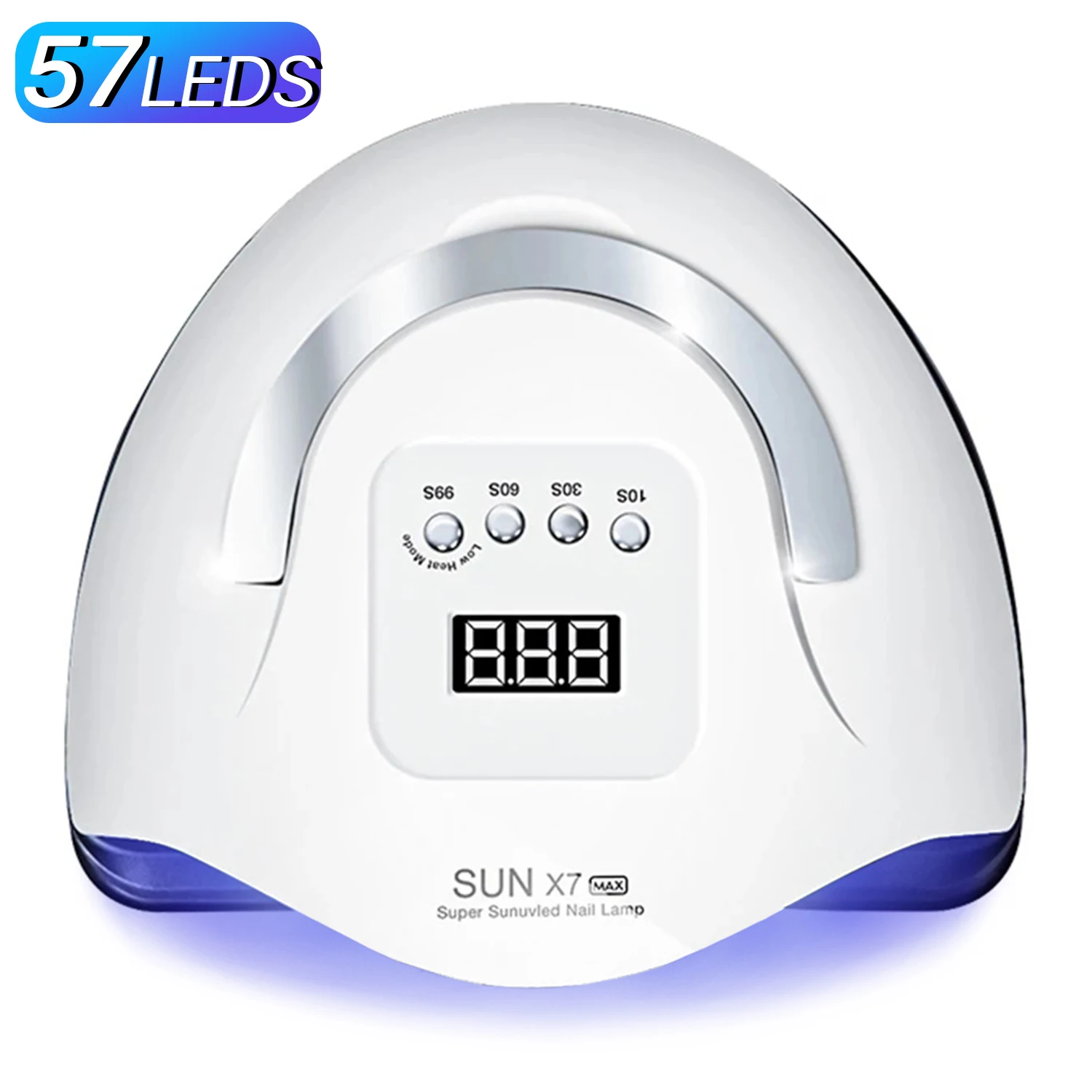 DianaBeauty 380 W professionelle UV-LED-Nagellampe für schnell trocknenden Gel-Nagellack, 90 LEDs, Gel-Trocknungslampe mit 4 Timer-Einstellungen
