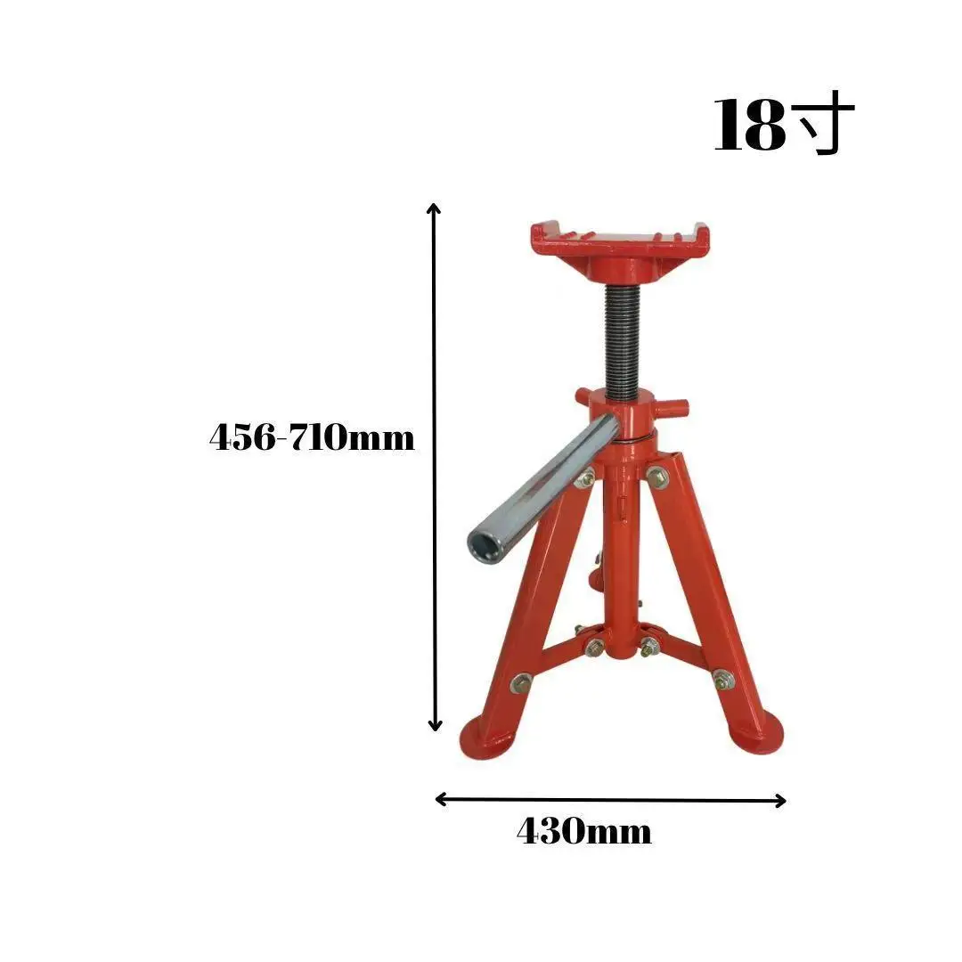 Suporte de suporte para caminhão resistente de 12 toneladas e 30 toneladas com segurança reforçada de alta posição com suporte para caminhão resistente