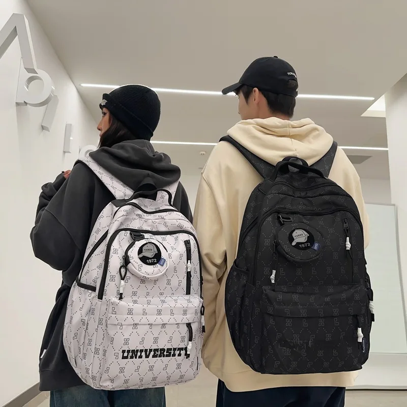 

Backpack for Men Casual Large Capacity Cute Backpack Fashion School Bags Class Bag for Girl Travel Backpacks Designer Bag Рюкзак