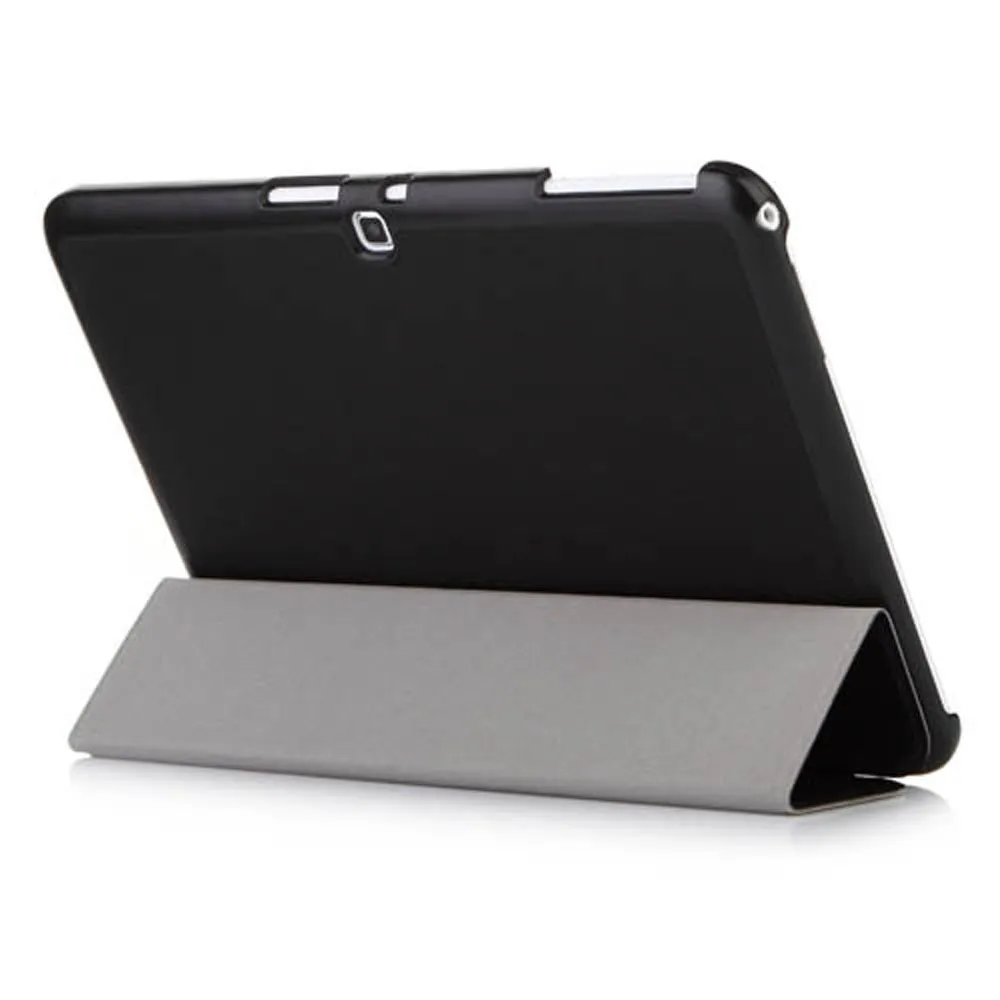 SM-T530 T535 T531 Tablet Stand Cover Case For Samsung Tab 4 10.1 Ultrathin Slim Leather Smart Covers Cases Magnetic Auto Sleep