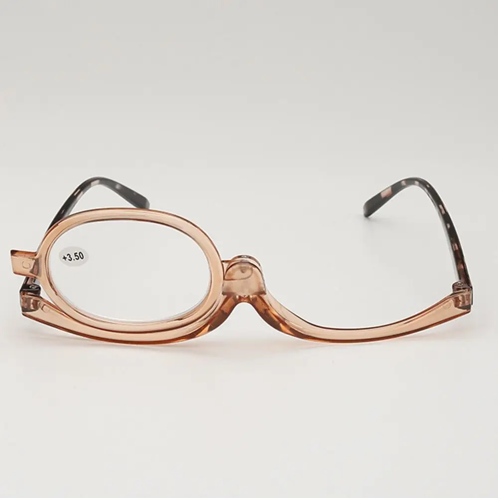 Rotating Makeup Reading Glasses Eyewear Colourful Frame Folding Eyeglasses Vision Care Cosmetic Glasses Women +1.0~+4.0 Diopter