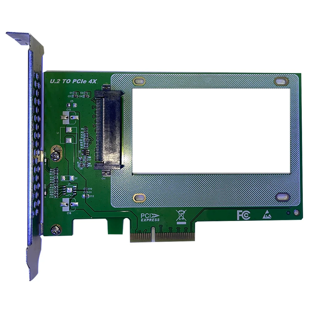 

PCIE Riser U.2 to PCI Express3.0 X4 Adapter Card SFF-8639 to SSD Extension Adapter U.2 SSD SATA PCI-Express 3.0 Card