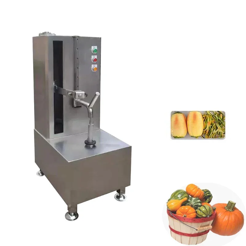 110v/220v Kitchen Vegetable Processor  Watermelon Squash Peeling Machine Mango Eggplant Fruit Vegetable Melon Peeler Machine
