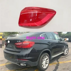 For BMW X6 F16 2015 2016 2017 2018 Rear Taillight Shell Brake lights Shell Taillight Glass Replacement Auto Rear Shell Cover