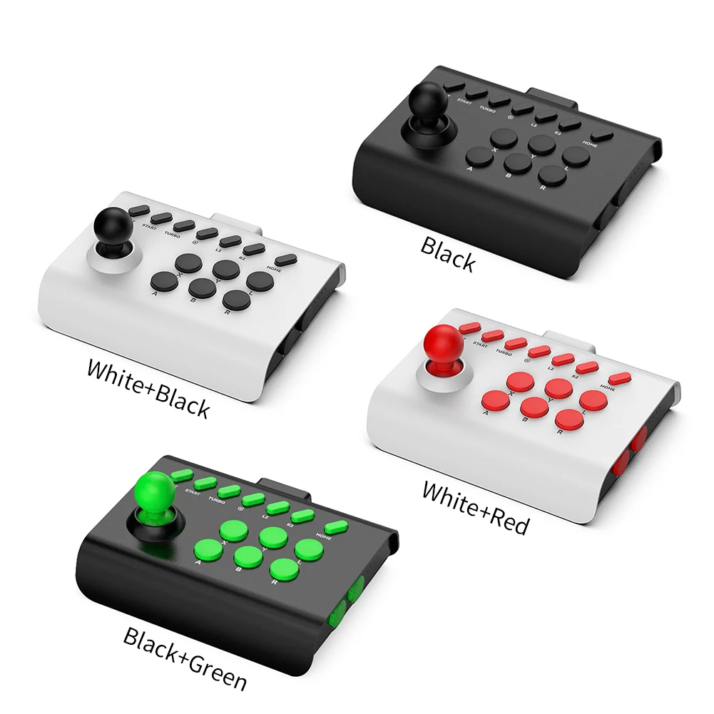 Versatile Potable Joystick with Three Connection Modes for PS4 PS3 Switch PC and Android Gaming Experience