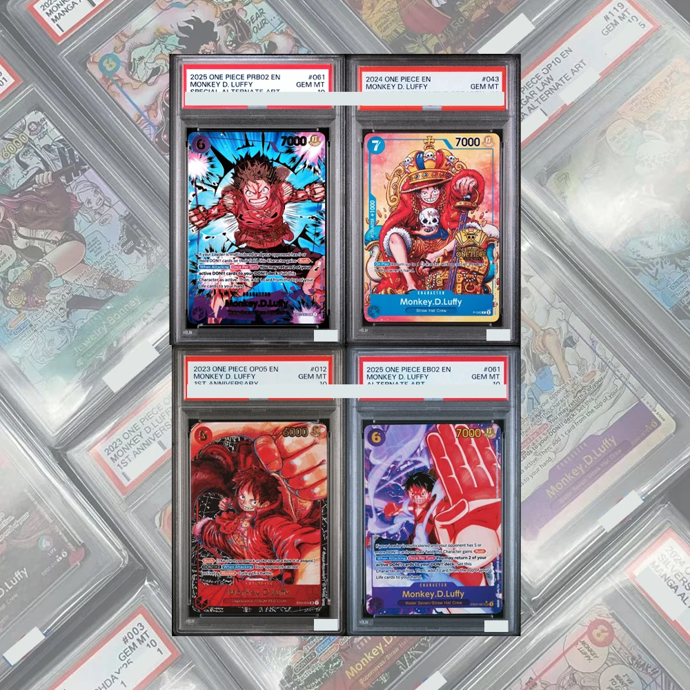 

2025 PRB02 PREMIUM BOOSTER CARD DIY PROXY OPCG GRADED COLLECTION CARD THE BEST VOL.2 #061 MONKEY D.LUFFY SPECIAL ALTERNATE ART