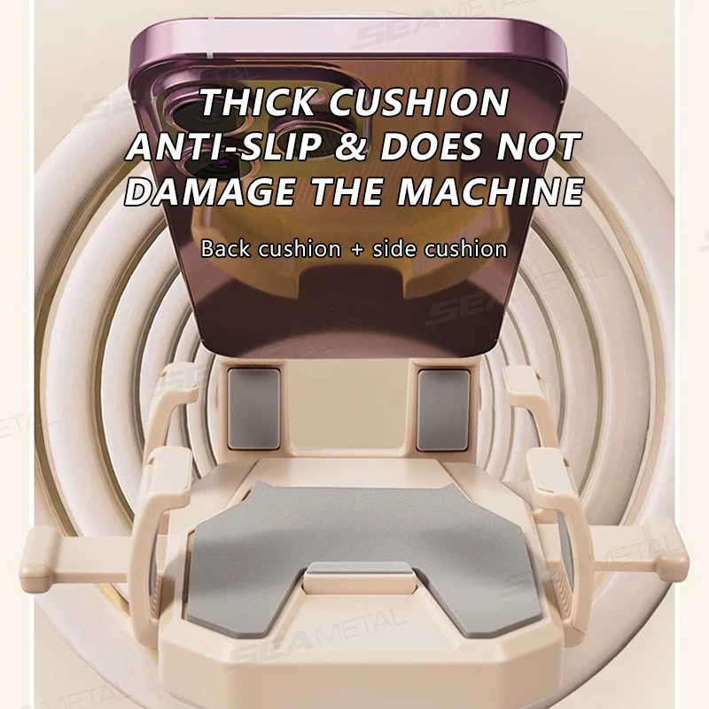 BLALION Motorcycle Mobile Phone Holder Stand Small Helmet Rainproof Sunshade Bicycle Outdoor Scooter Phone Clip Handlebar Mount