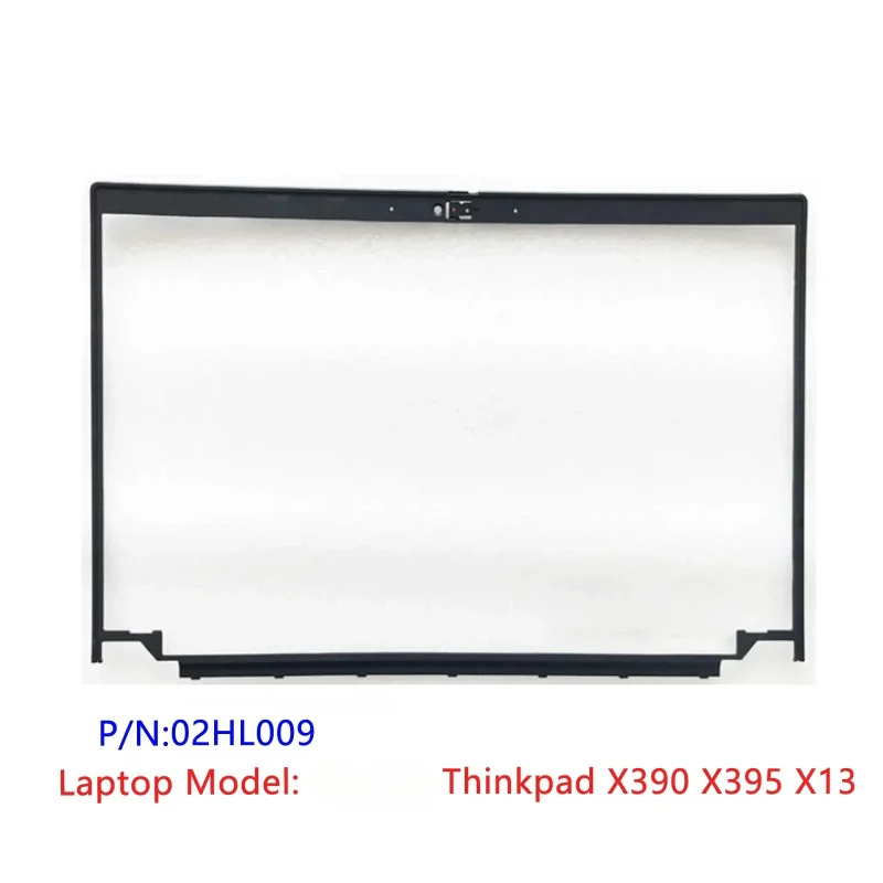 

WYORESY Black Original New For Thinkpad X390 X395 X13 Screen LCD Front Bezel Frame Cover 02HL009 TAN