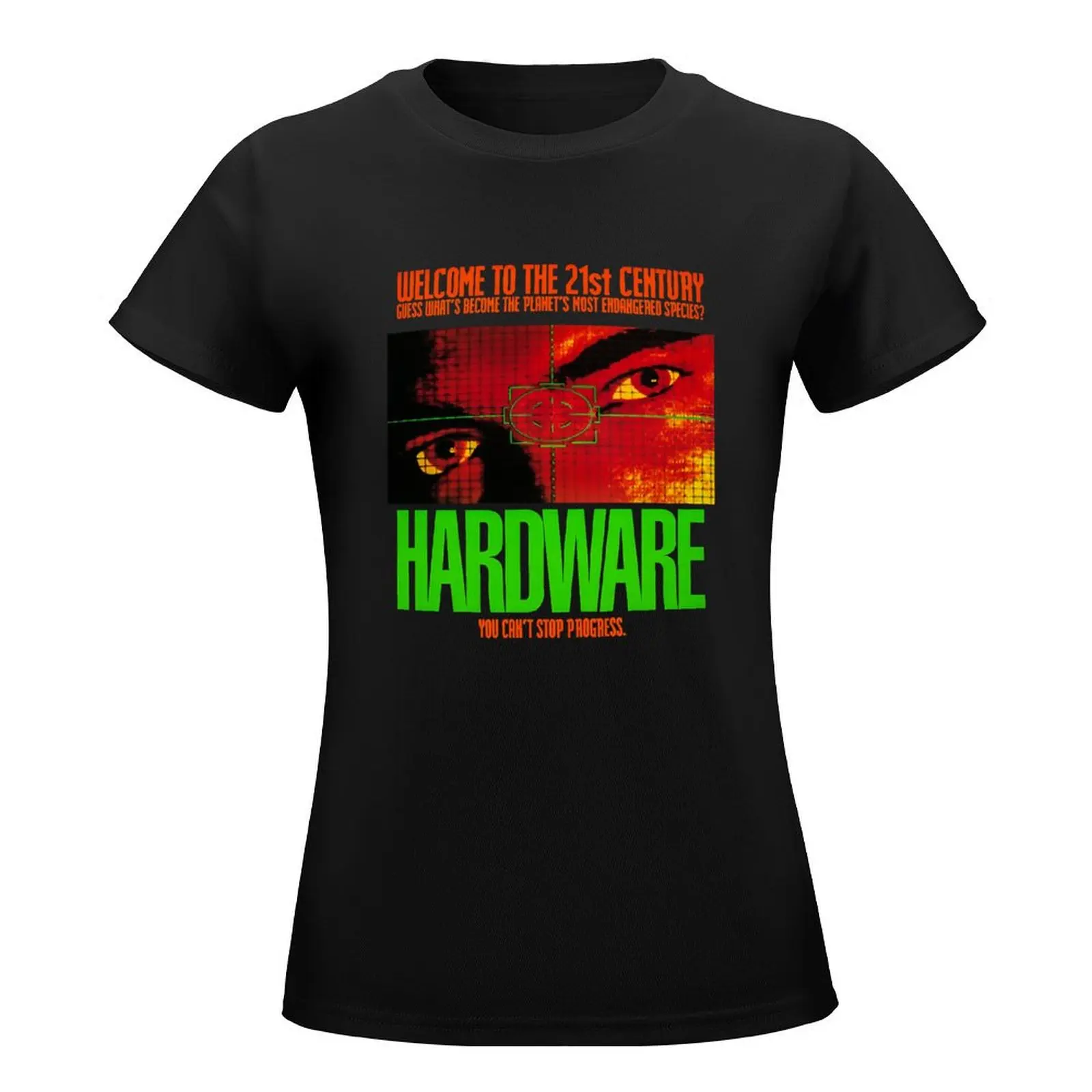 Hardware Film Poster (1990) - Sci-fi cyborg movie T-Shirt Blouse kawaii clothes fashion woman blouse 2024