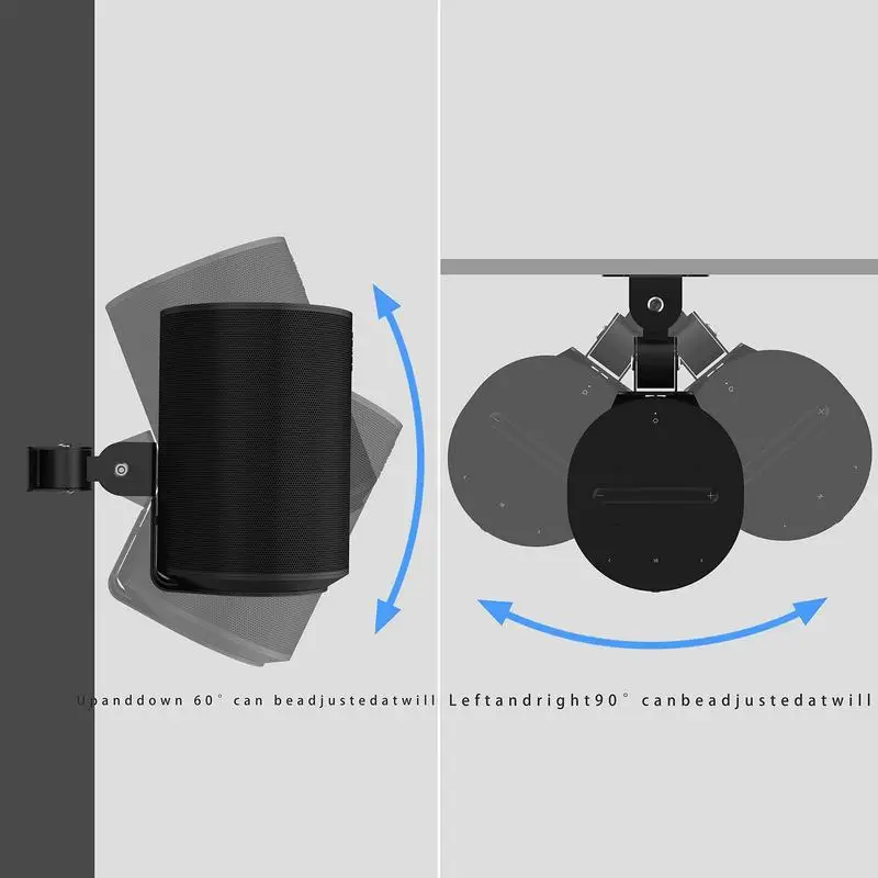 Soporte de pared para Sonos Era 100, soporte de altavoz inalámbrico, colgador de altavoz inteligente Era100