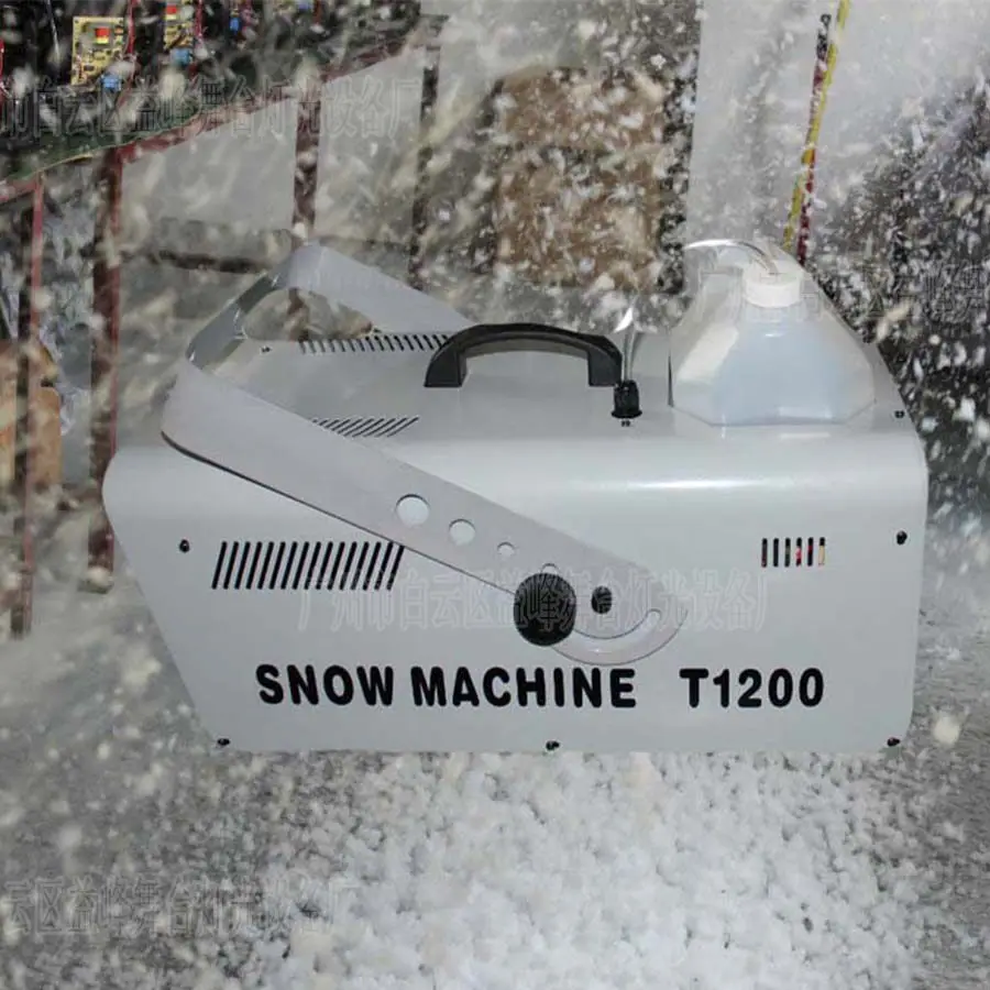 Christmas snowflake machine 1500W large snowflake machine snowspray machine stage commercial simulation artificial snow