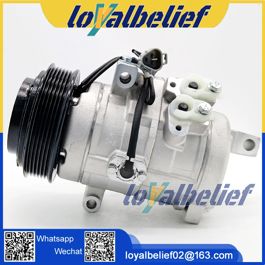 10S20C Auto AC Compressor For TOYOTA HIGHLANDER 2.5L 2004-2007 88310-0C061 88310-6A161 88310-35881 88320-0C101 88320-6A11