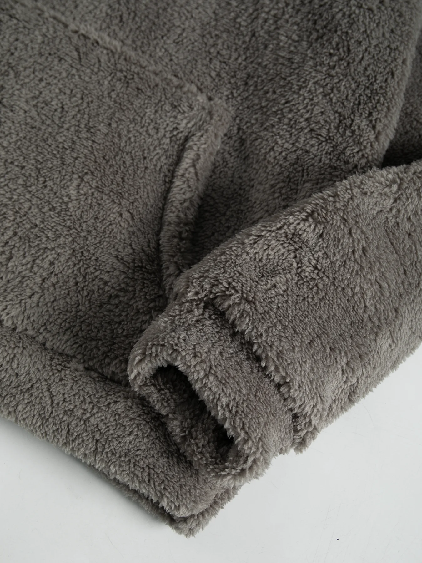 طقم هوديي مبطن بالصوف للرجال للخريف والشتاء وسراويل كاجوال مكون من قطعتين مجموعة ملابس دافئة ومريحة #6