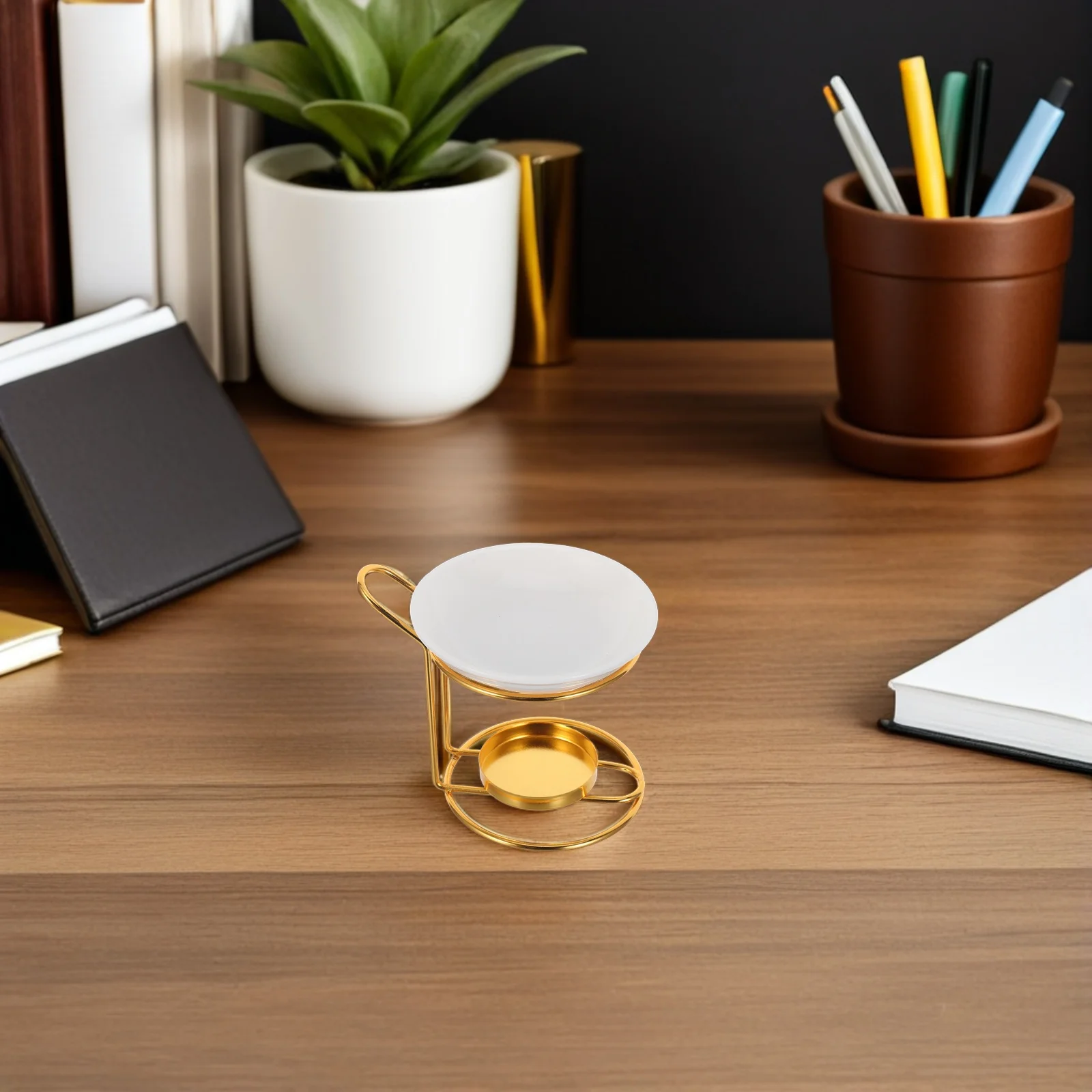 

Aromatherapy Wax Melt Burner Electric Ceramic Essential Oil Diffuser Warmer Decorative Home Fragrance Humidifier