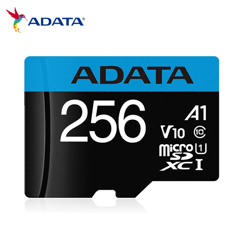 ADATA 32GB 64GB 128GB 256GB SDXC SDHC A1 V10 فئة 10 UHS I بطاقة الذاكرة Microsd TF بطاقة فلاش A2 V30 بطاقة تخزين للهاتف