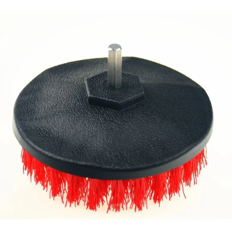 5 Inch High Quality Thick Shaft Durable Drill Bit Cleaning Brush 3pcs Set Car Detailing Accessories House Bathroom Cleaning