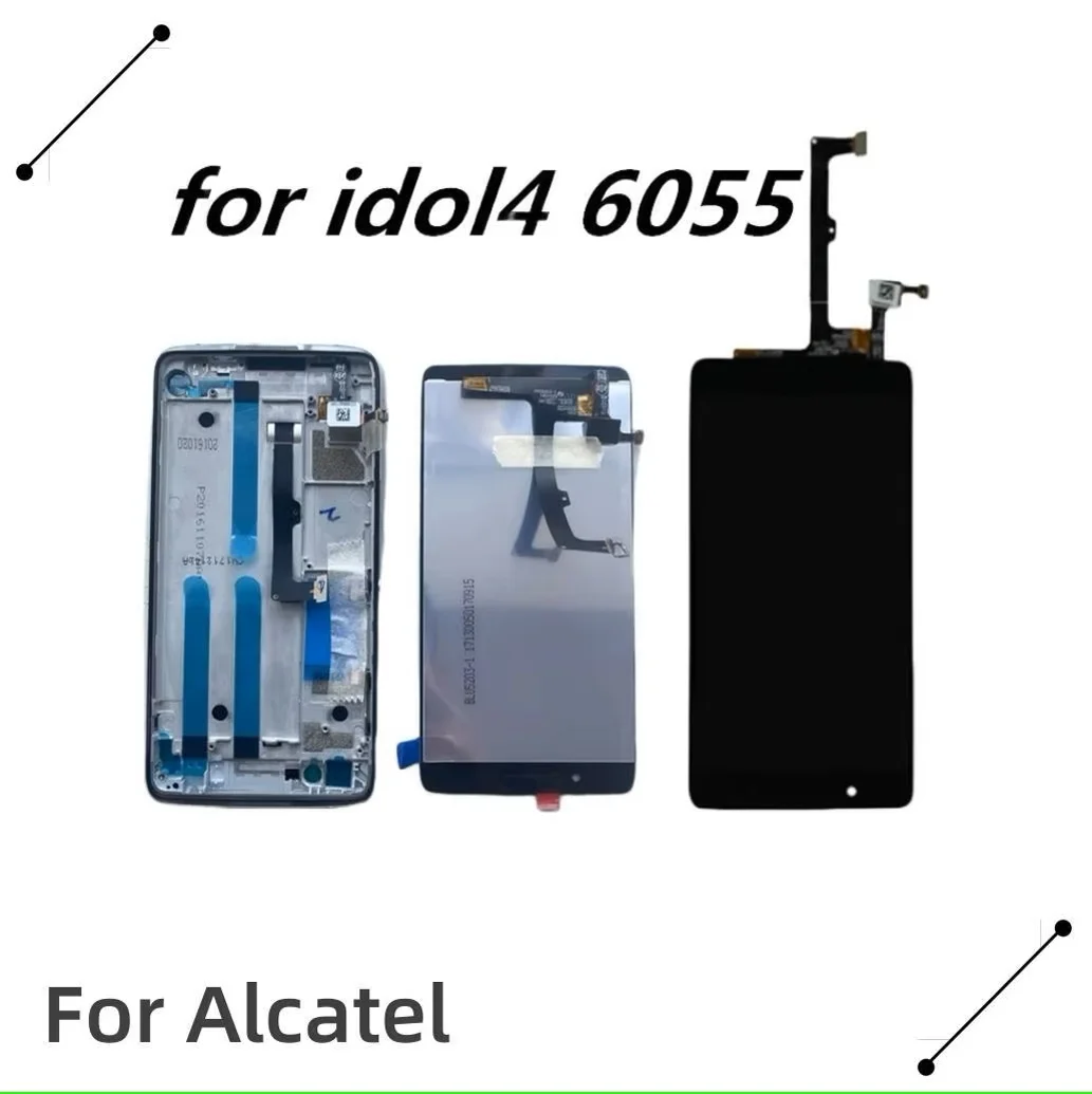 5,2-дюймовый ЖК-дисплей для Alcatel One Touch Idol 4 OT6055 OT 6055 6055B 6055H 6055I 6055K с дигитайзером сенсорного экрана в сборе