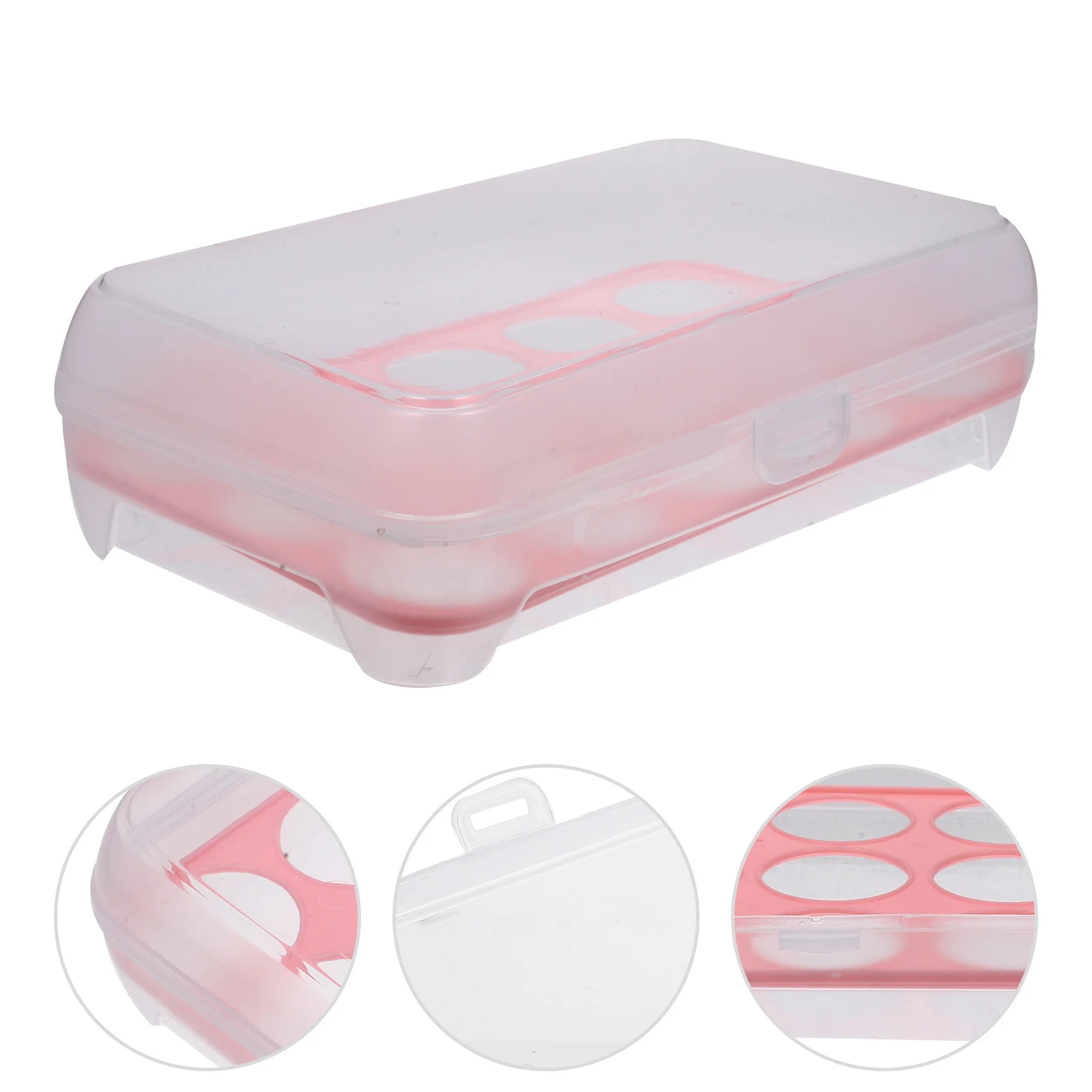 

Egg Storage Box Holders for Refrigerator Organization Rolling Eggs Organizer Container