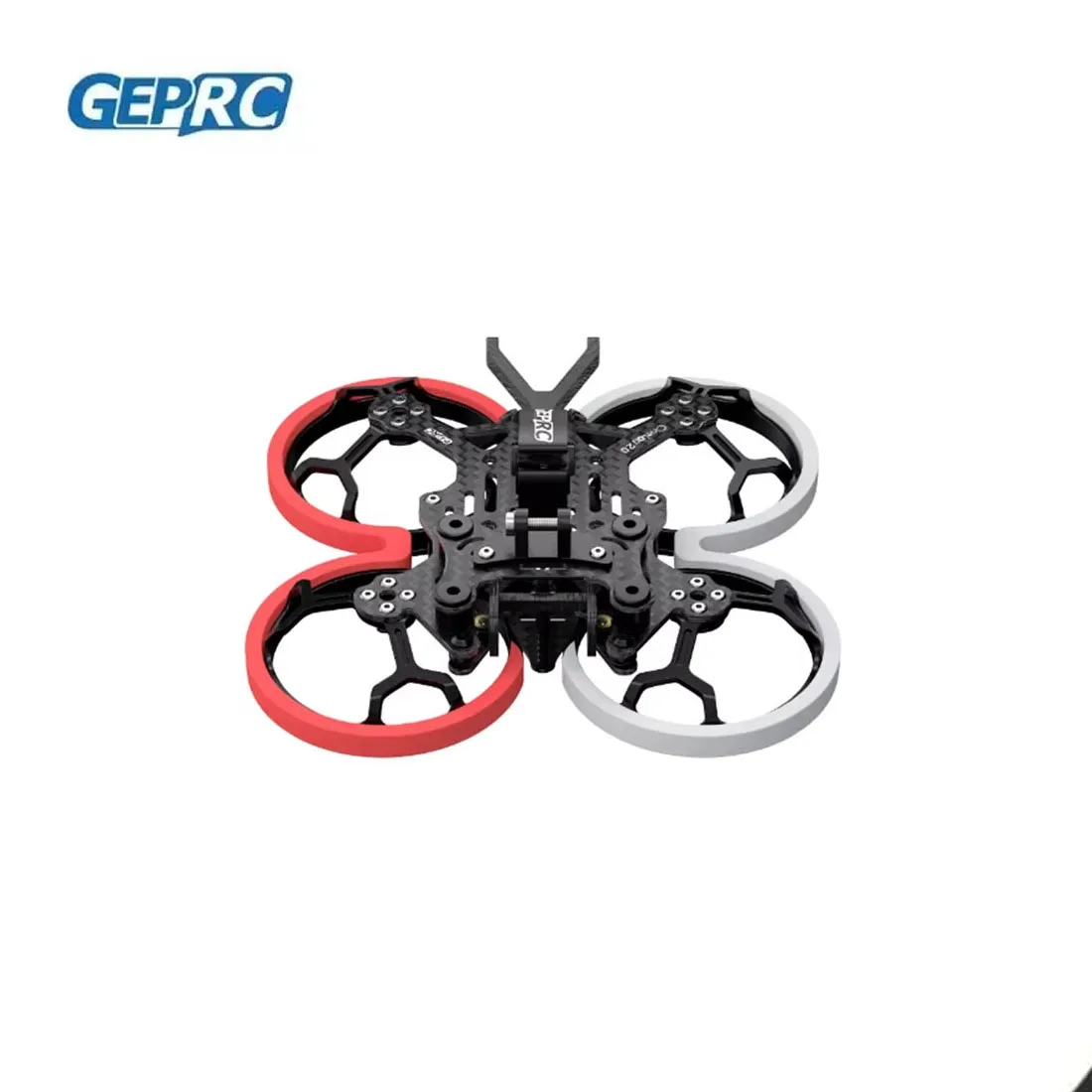 CineLog 20 GEP-CL20 Estrutura de carbono com distância entre eixos de 2 polegadas e 100 mm com proteção de suporte para ventiladores de quadricóptero FPV internos