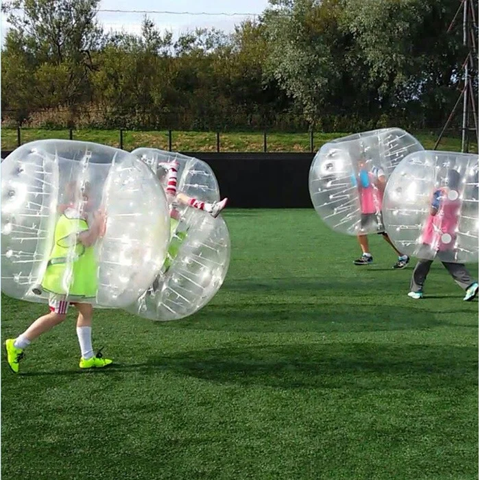 

Надувные бамперные шары Zorb Ball Bubble Soccer (1,5 м) для семейных мероприятий