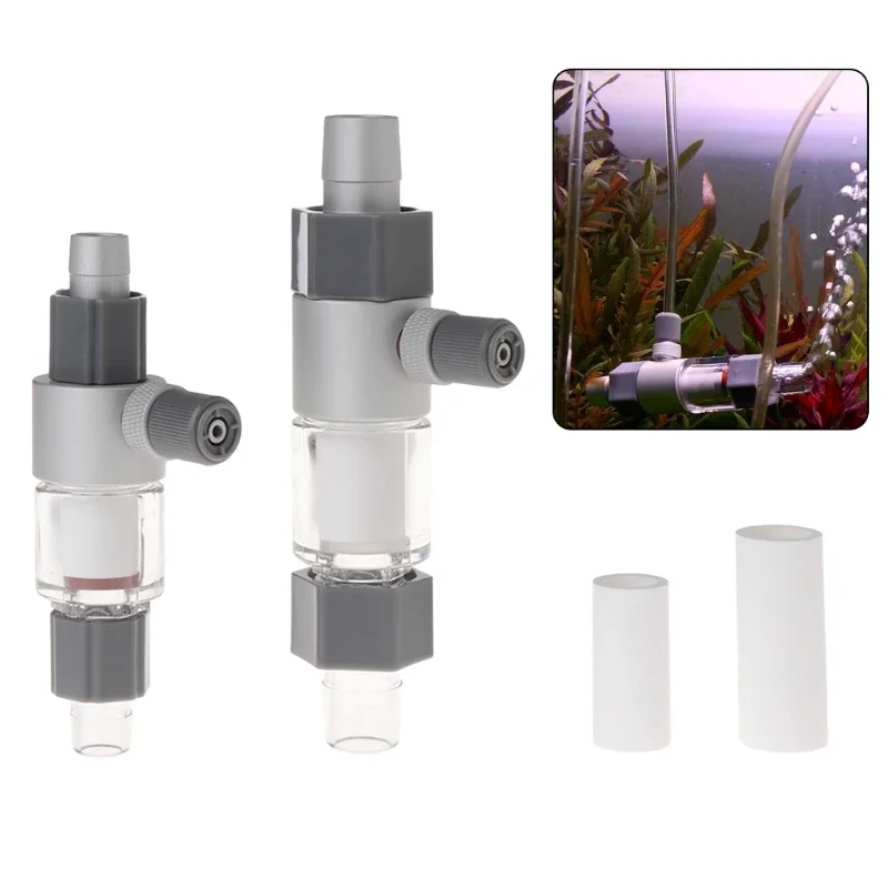 External CO2 Reactor Aquarium Inline CO2 Atomizer Diffuser For Aquatic Plant Tank Fish Tank Aquarium Accessory