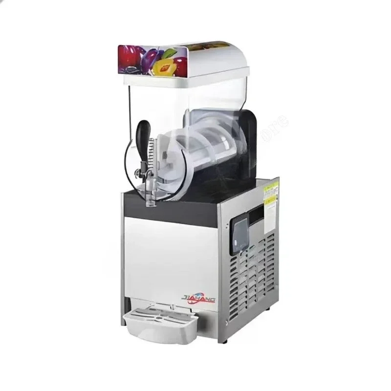 

Snow Melting Machine 15L*2 Commercial Cold Drink Snow Mud Machine Snow Granulator Fruit Juice Beverage Machine