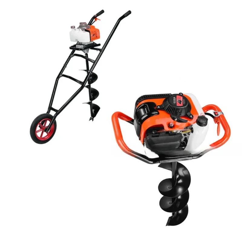 Garden ground auger/Earth Augers/drilling machine/high-power agricultural auger digger/soil Digging machine  hole punche