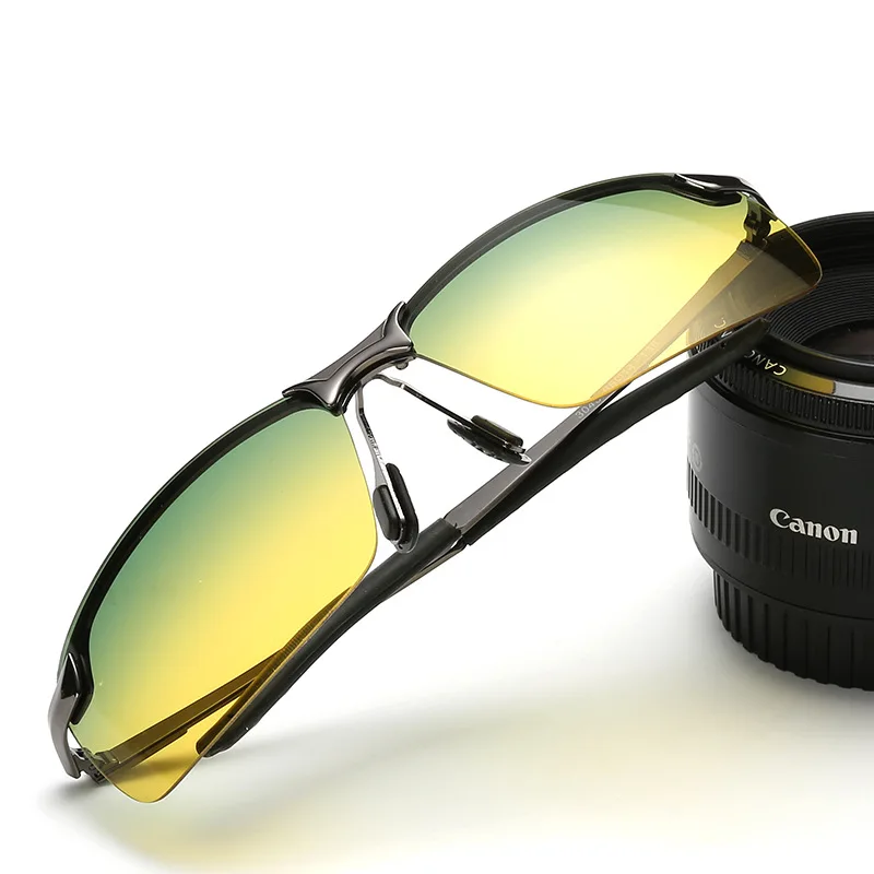Top Anti-glare Day Night Vision Glasses For Driving Men Polarized Sunglasses Photochromic Driver Goggles Glasses zonnebril heren