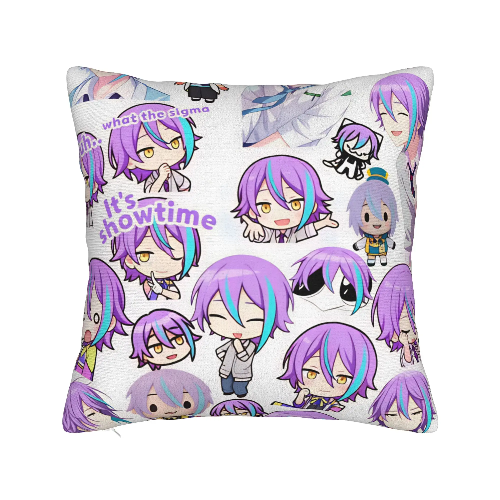 Pillow Cover Project Sekai Rui Kamishiro Anime Game  Kawaii Pillow Case For Sofa Home Decoration Pillowcases