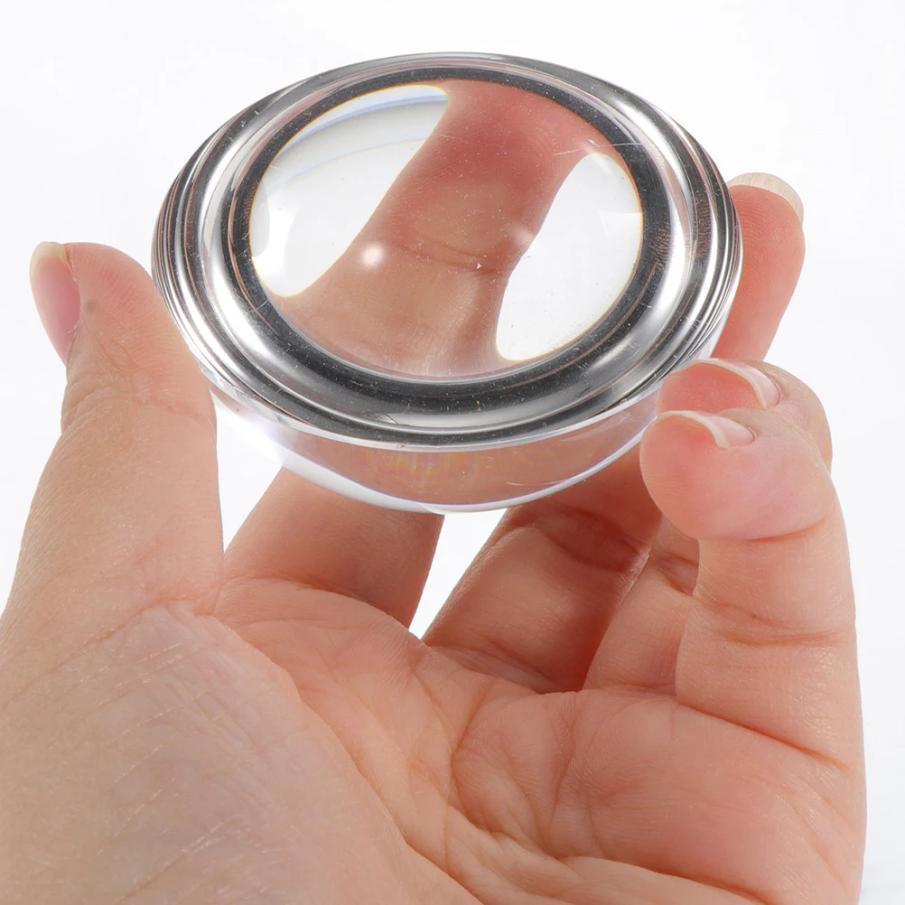 2 قطعة ثقالة الورق على شكل قبة زجاجية وزن ورق الخط للرسم وممارسة الكتابة وأوزان النسيج والخياطة واليد المريحة الناعمة #2