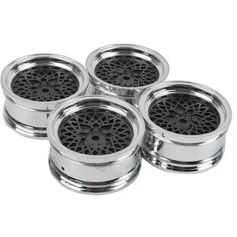 

4 шт. RC 1/10 детали для дрифта с плоским ходом, диски, колеса, шины, ступица для TAMIYA HSP HPI 94123/122, детали ступицы колеса радиоуправляемого автомобиля