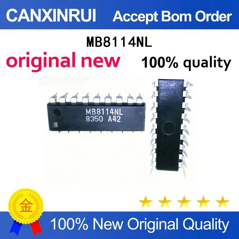 

(5-100 Pieces) Brand new stock MB8114NL MB8114 DIP-18