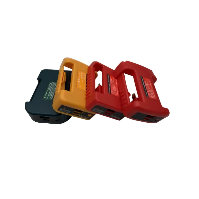 

Li-ion Battery Belt Buckle Fixed Bracket For Makita For DeWalt For Milwaukee For Einhell 18V USB Type-C Power Bank Adapter