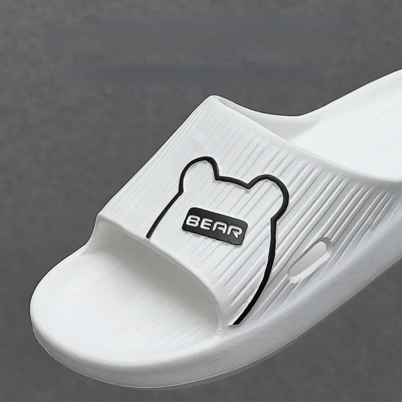 House Slipper Woman teddy bear Cloud Summer Sandal Men Flip Flops Beach Non Slip Soft Sole Bathroom Home Shoes Female Male