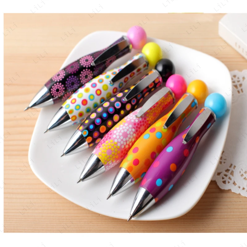 ปากกาลูกลื่นสีสันสดใส ขนาด 0.7 มม. สำหรับเซ็นชื่อ ปากกาสร้างสรรค์ เครื่องเขียนนักเรียน เครื่องเขียนสำนักงาน ปากกาของขวัญ