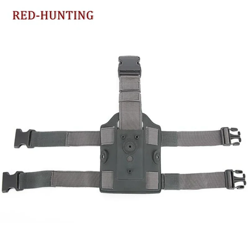 Hunting Accessories Tactical Drop Leg Holster Platform Universal Pistol Holster Thigh Holster Anti-slip Platform