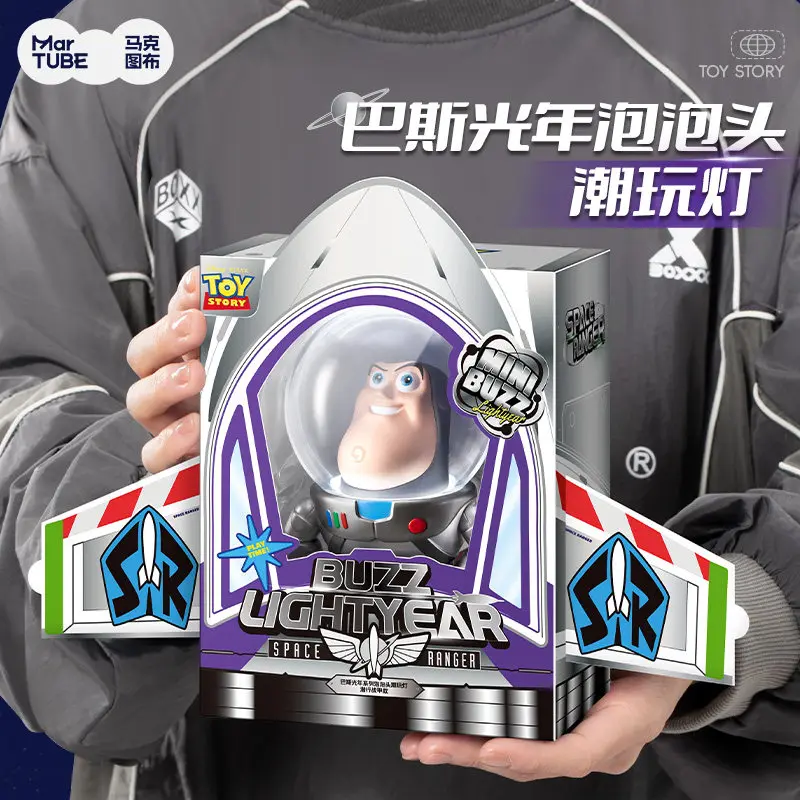 

Игрушка-фигурка Базза Лайтера в броне-подводной лодке с пузырьковой головой, модная коллекционная портативная игрушка, подарок на праздник