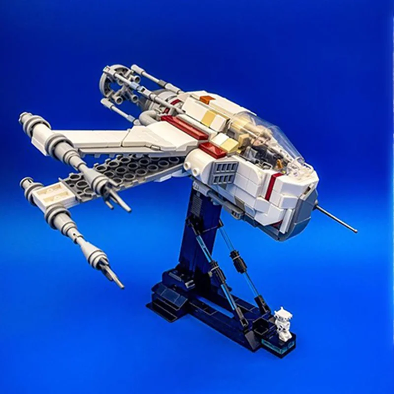 536 قطعة MOC روح ستارفايتر ستار معركة نموذج بناء هدية الكريسماس كتل اللعب البناء لتقوم بها بنفسك فكرة التعليم عيد ميلاد