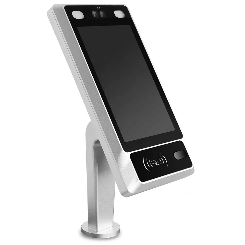 

Vertical Wireless Face Recognition Time Recorder Auto Test Temperature Linux Android Wifi Door Bell
